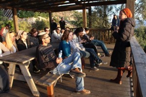 סטודנטים מהבית היהודי בסיור ביו''ש צילום סיגל שמע