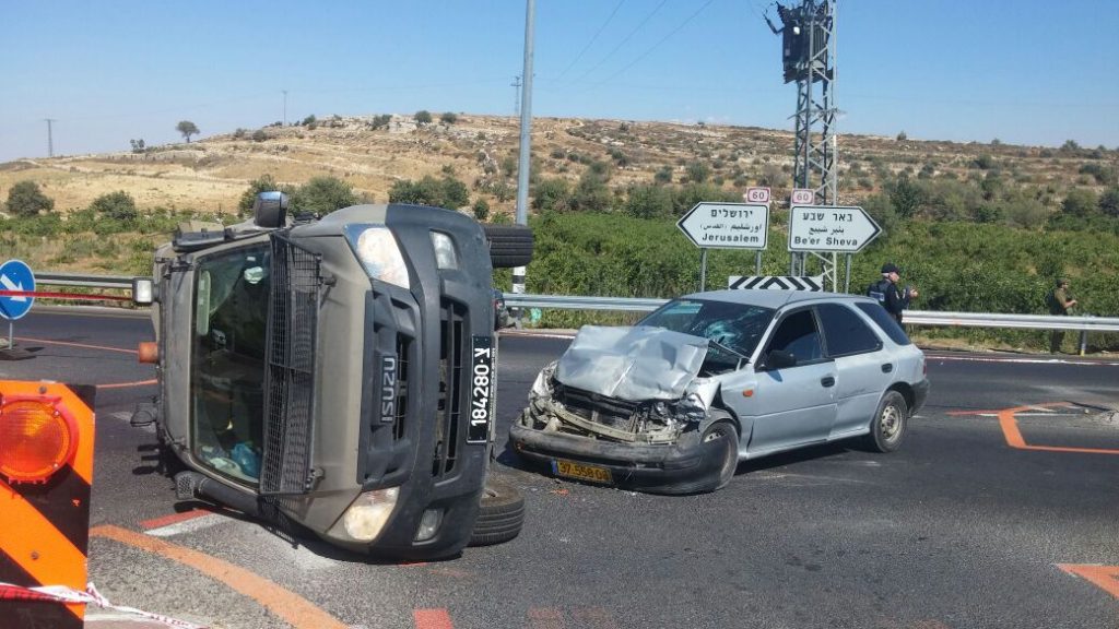 חשד לפיגוע בצומת נווה דניאל