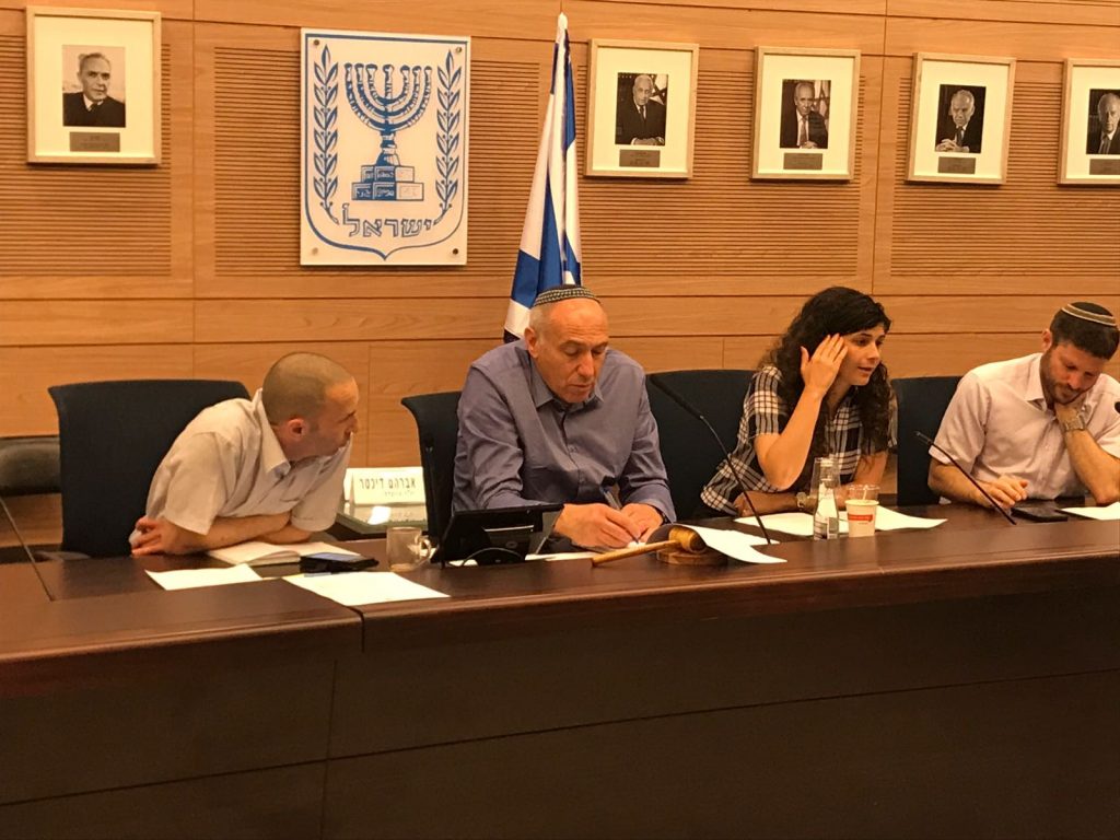 ח”כ מוטי יוגב: “המתפ”ש לא עושים כלום בשטח ומי ששולט הוא המתפ”ס – משרד תיאום הפעילות הפלסטינית”