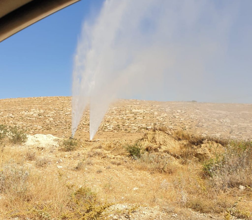 טרור המים מכה: אין מים באביגיל