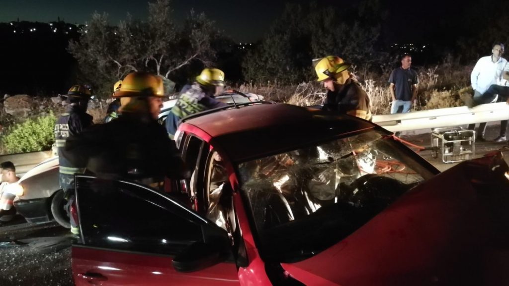 תאונת דרכים קשה בין יקיר לרבבה