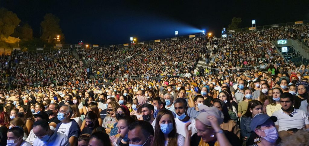 6,000 איש במופע הקיץ של בנימין