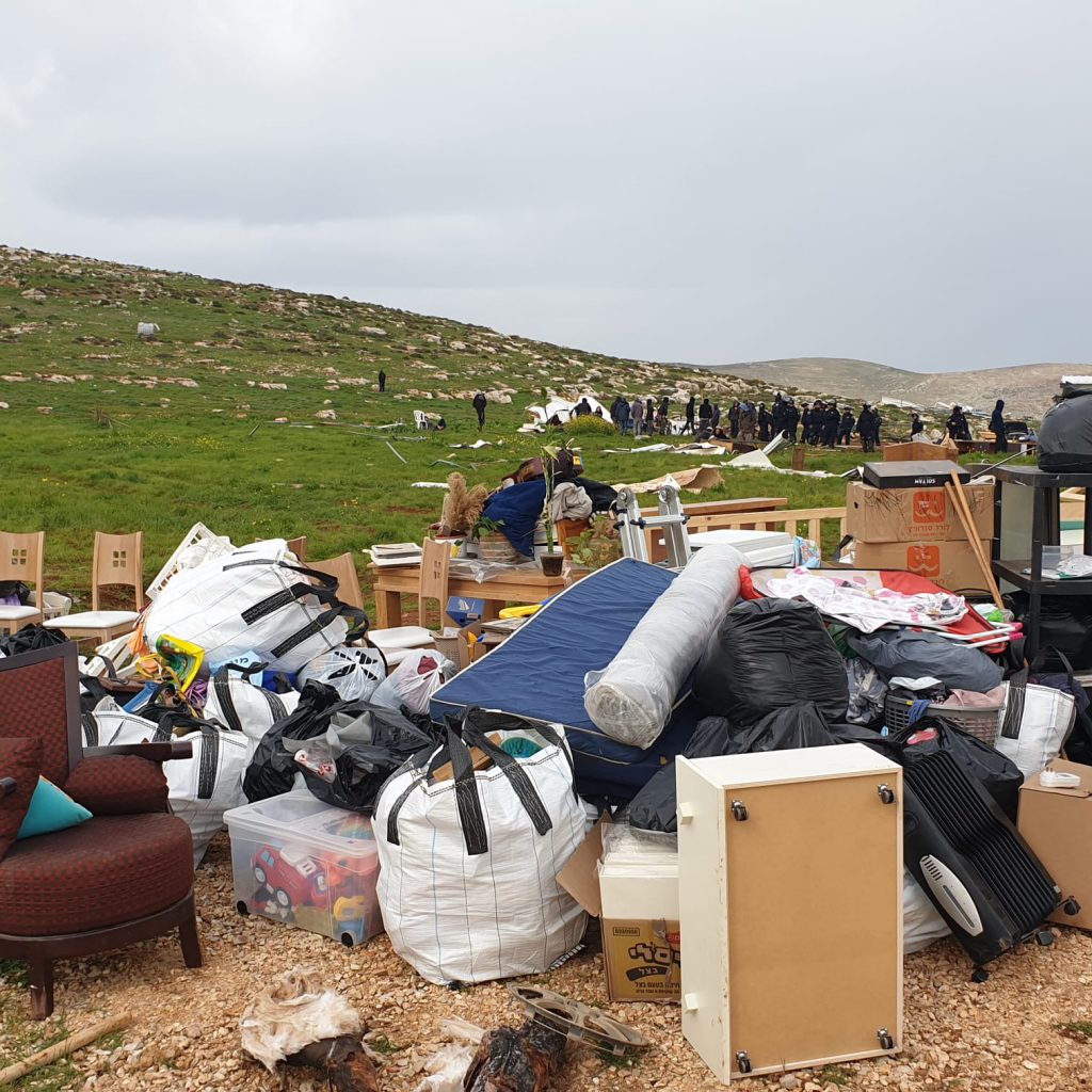 תגובות חריפות למסע ההרס בבנימין: “הממשלה הפכה לזרוע ביצועית של הרשות הפלסטינית”