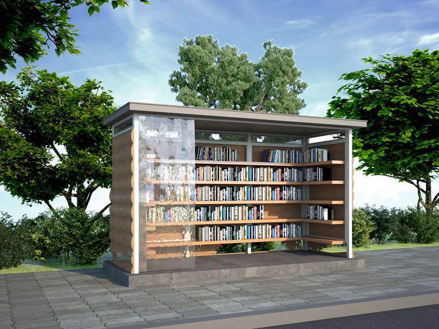 אריאל: תחנות אוטובוס ישנות יוסבו לספריות קהילתיות